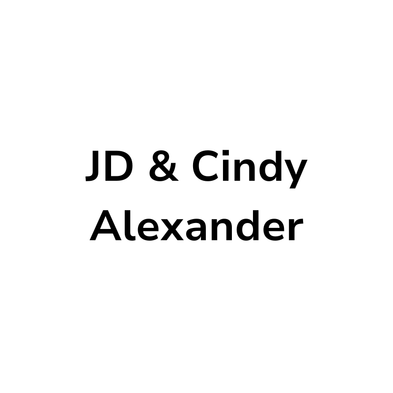 JD and Cindy Alexander